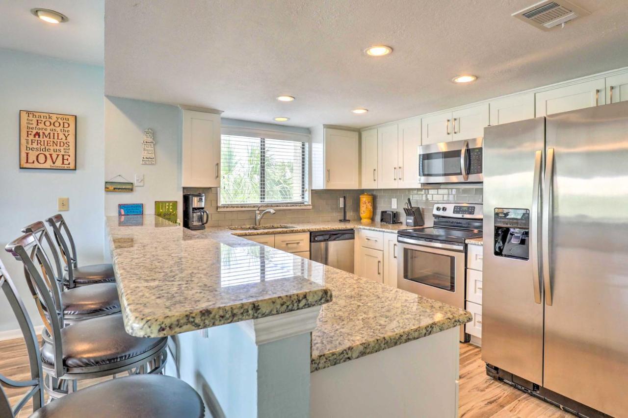 Beachside St Augustine Resort Condo, 6 Mi To Dtwn! Coquina Gables Kültér fotó