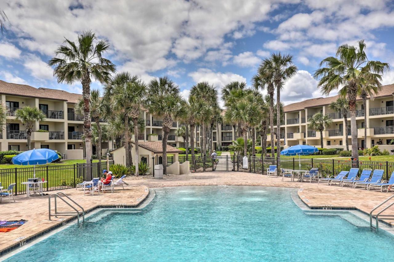 Beachside St Augustine Resort Condo, 6 Mi To Dtwn! Coquina Gables Kültér fotó